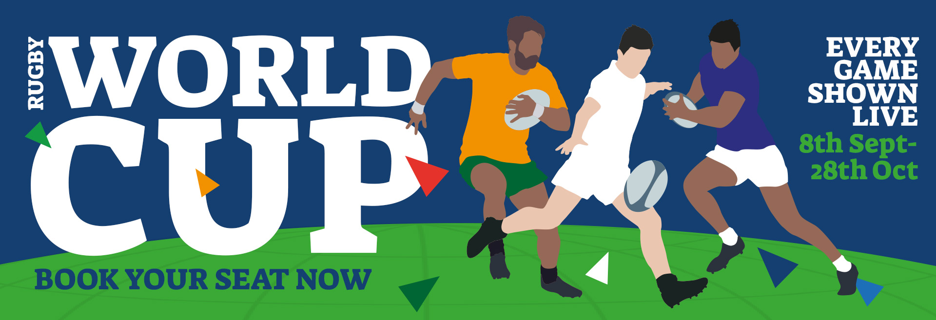 Watch the Rugby World Cup at Harry Cook Free House