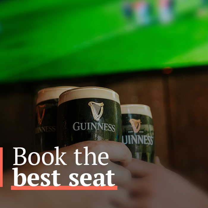 Best Seat Six Nations in Harry Cook Free House