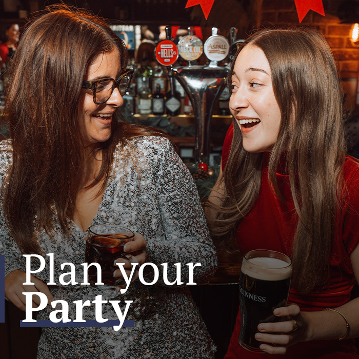 Make a group booking. Christmas at Harry Cook Free House in Cheltenham